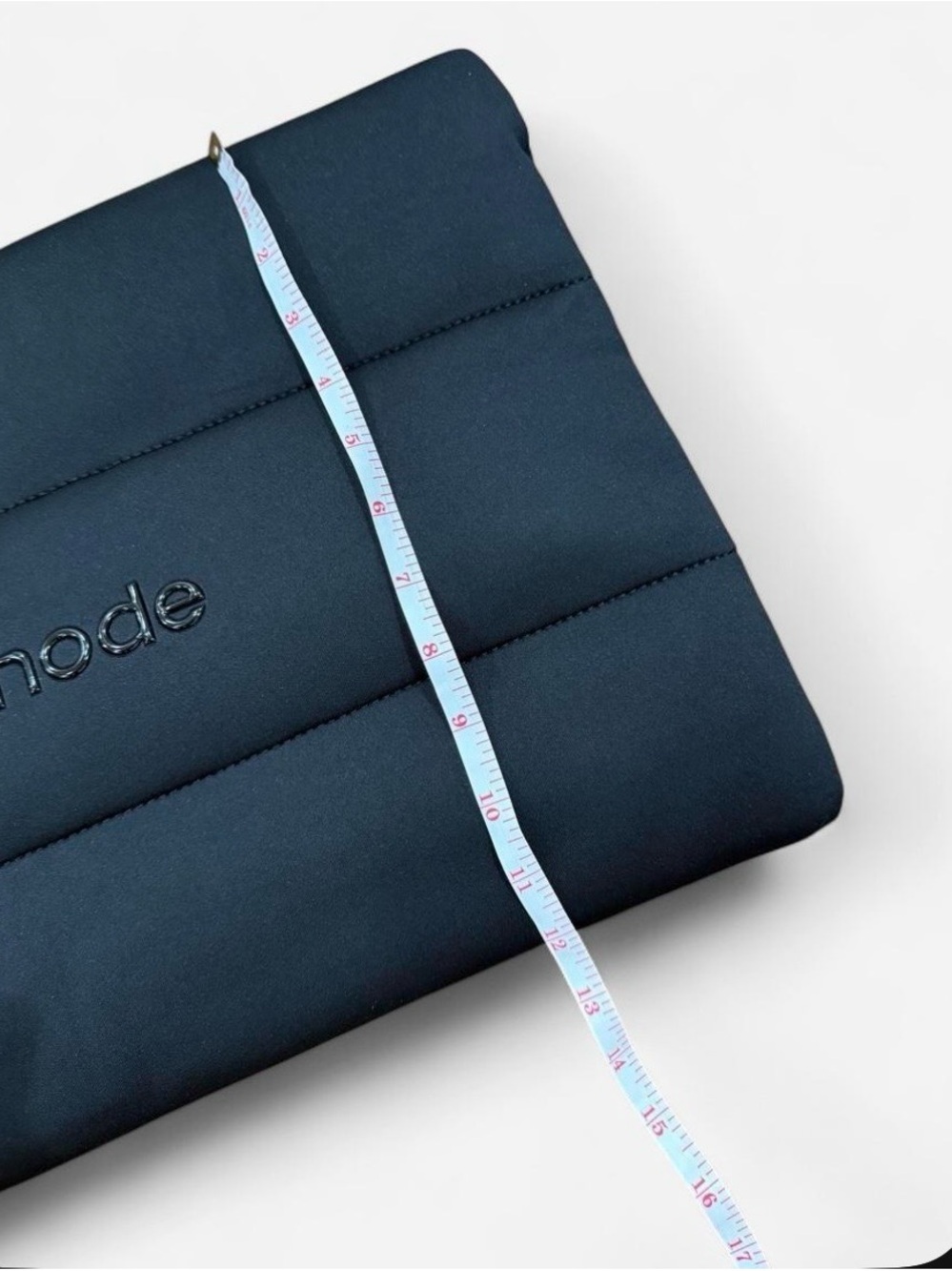 RHODE Black Oversized Bubble Bag